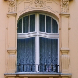 Jugendstilfenster, Wohnhaus Berlin-Friedenau, erb. 1905